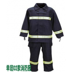 02消防戰斗服 阻燃服森林服