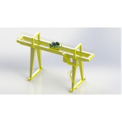 A型雙梁吊鉤門(mén)式起重機(jī)