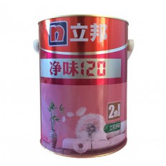 立邦漆 立邦竹炭凈味120二合一內(nèi)墻乳膠漆18L 白色油漆涂料