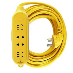 公牛（BULL）GN-C5插座工程插排地拖接線板電動車電瓶車電源充電線戶外加長延長線排插
