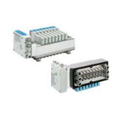 SMC  帶SUS隔板的里配管集裝閥 插入式 JSY3000-S