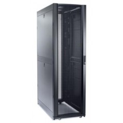 施耐德 NetShelter SX 42U機柜，600mm寬X1200mm深，帶側板，黑色