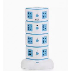 鼎能排插家用多功能國(guó)標(biāo)USB充電拖板電源轉(zhuǎn)換器 四層